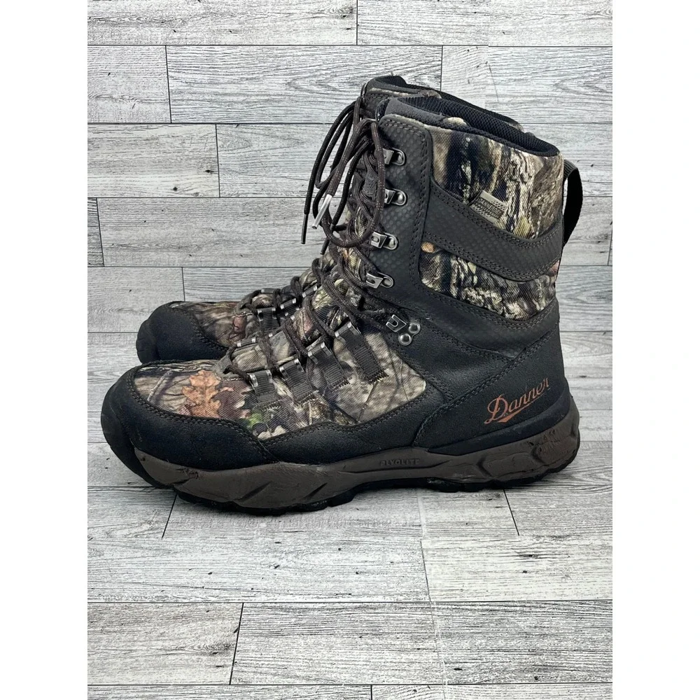 Danner Vital‎ Mens Hunting Boots Camo Waterproof Brown 41513 Size 9D